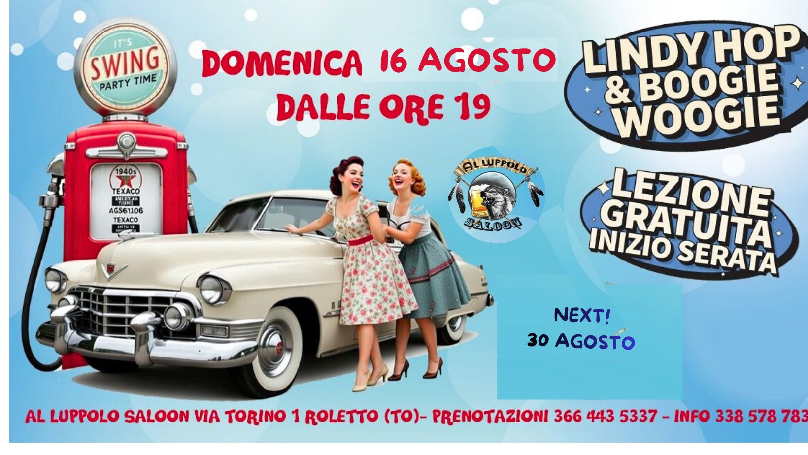 It's Swing Party Time - Lindy Hop & Boogie Woogie