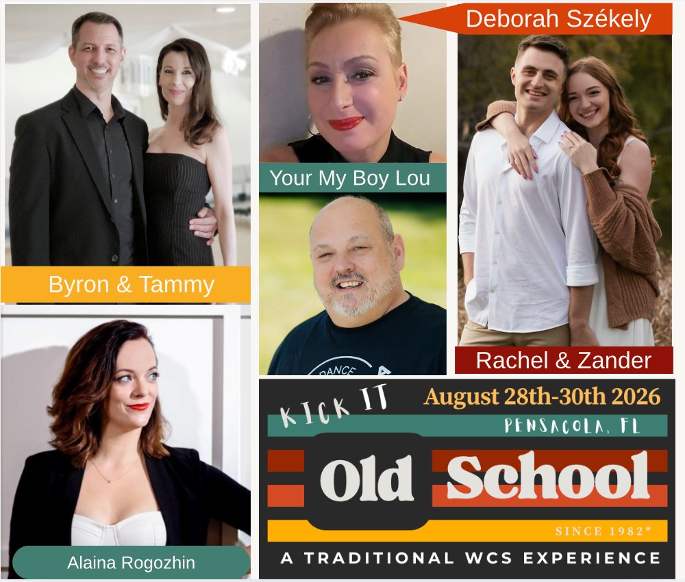 Online registration is Open- Kick it Old School - A Traditional WCS Experience