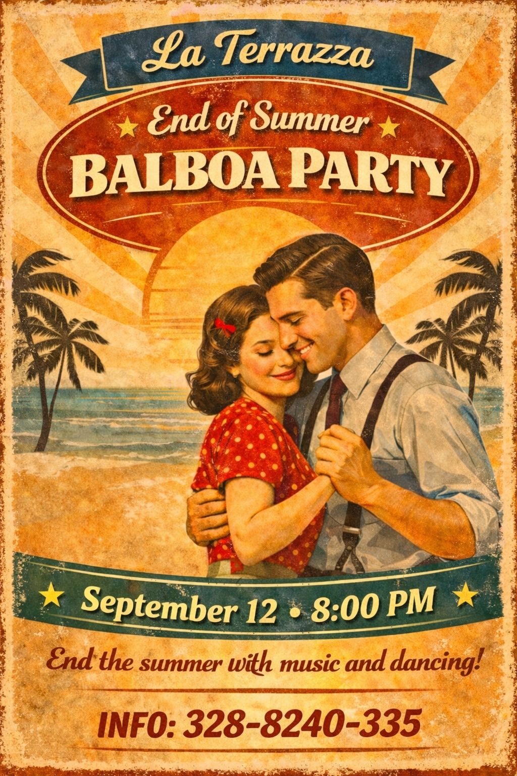 End of Summer Balboa Party