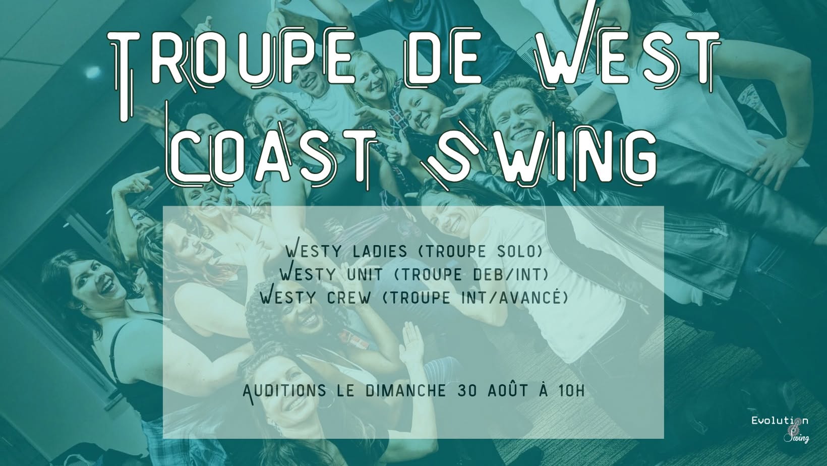 Auditions des troupes de WEST COAST SWING