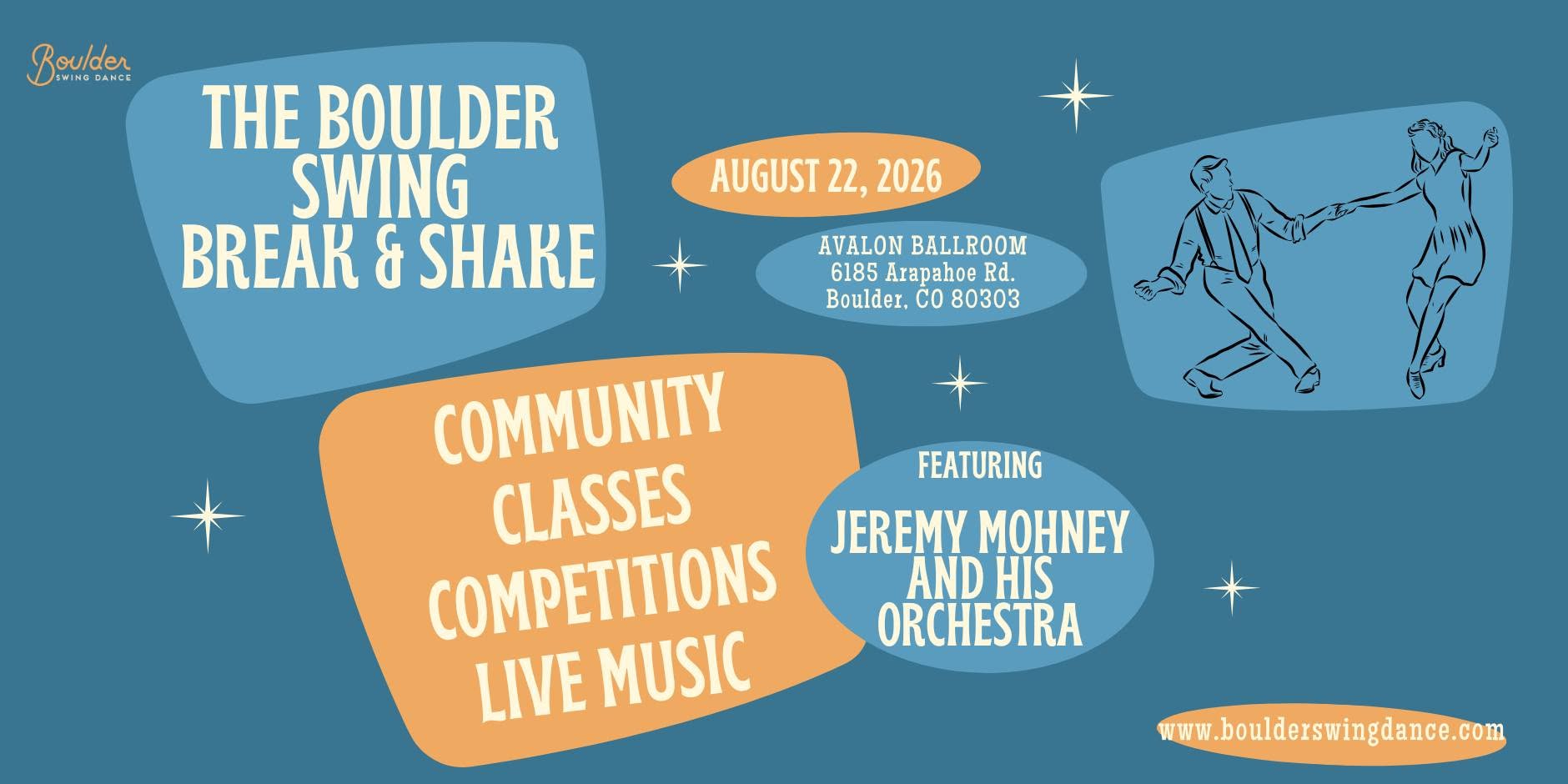 Boulder Swing Dance Break and Shake: Classes, Competitions, Community
