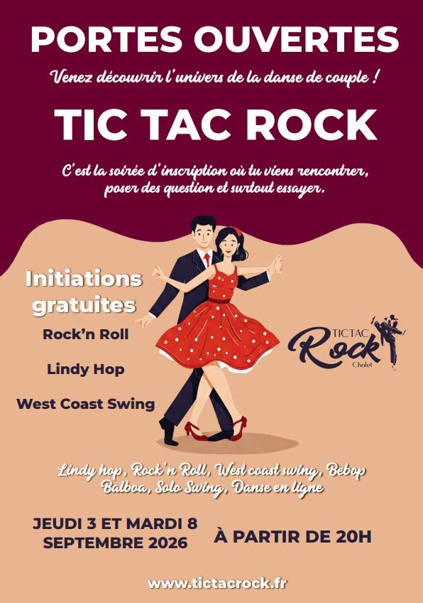 3ème et dernière soirée PORTES OUVERTES Tic Tac Rock Cholet