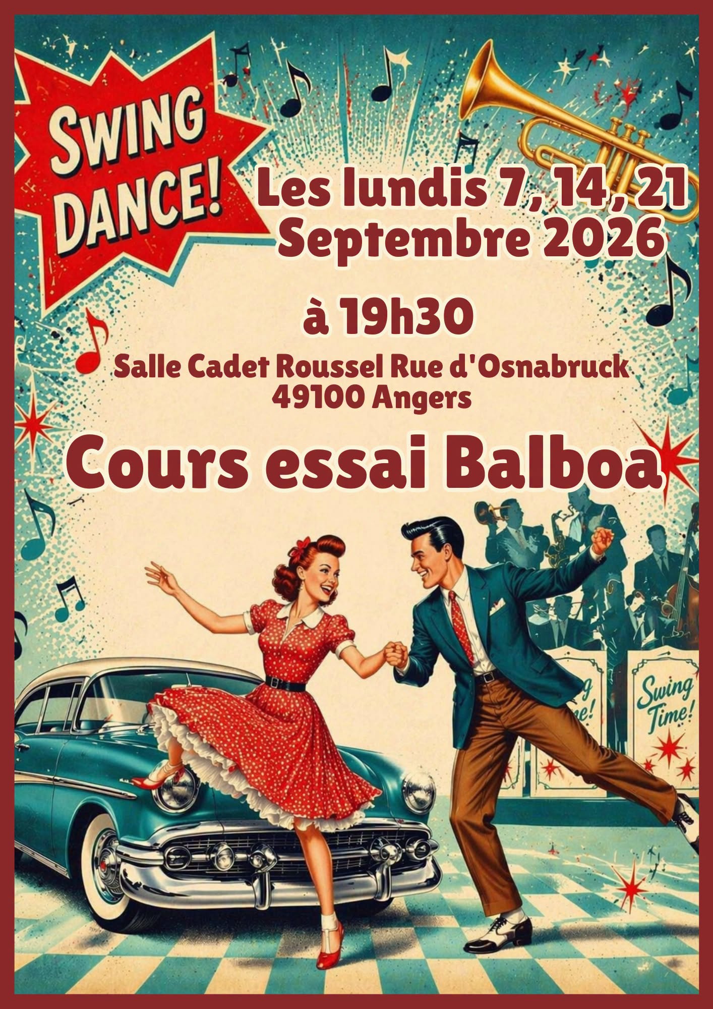 PORTES OUVERTES Spécial Balboa débutant 