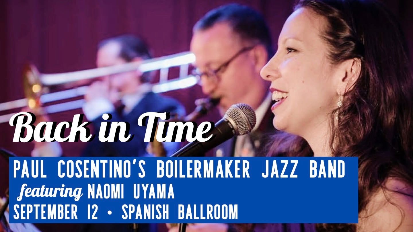 BACK IN TIME Swing Dance with the THE BOILERMAKERS featuring NAOMI UYAMA