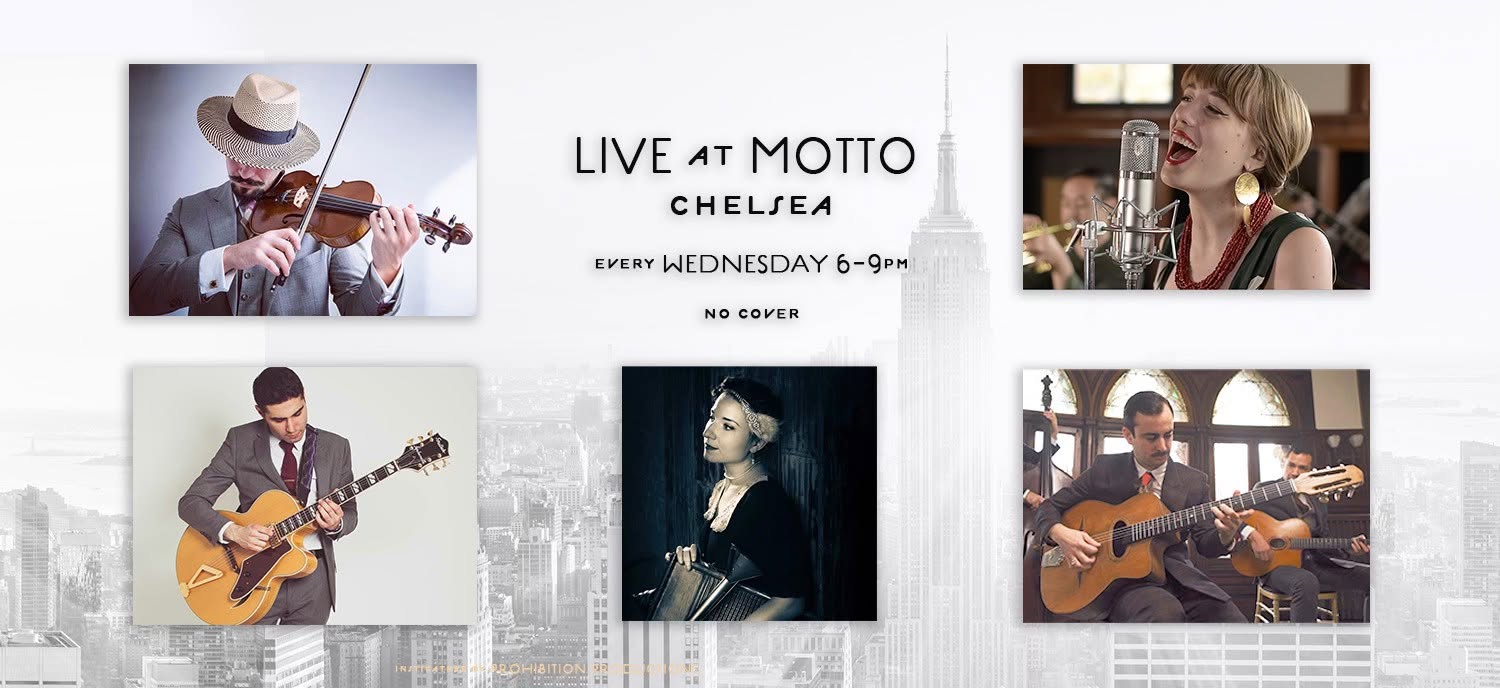 LIVE AT MOTTO (Chelsea) - Cait Jones Trio