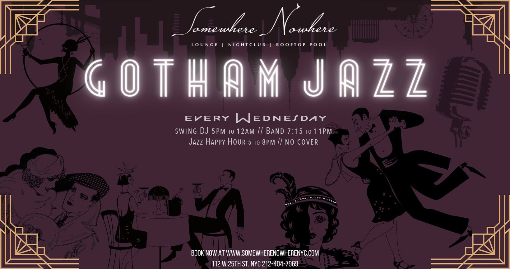GOTHAM JAZZ: Hot Toddies Jazz Band (Aug 26th)