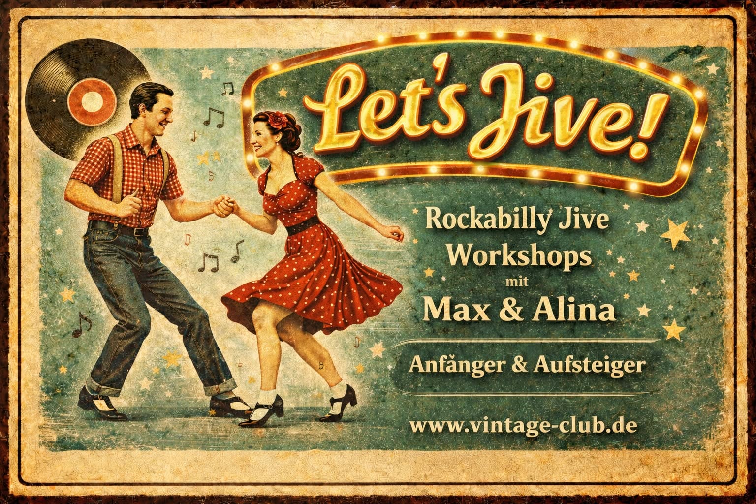 Rockabilly Jive Einsteiger-Workshop mit Alina & Max