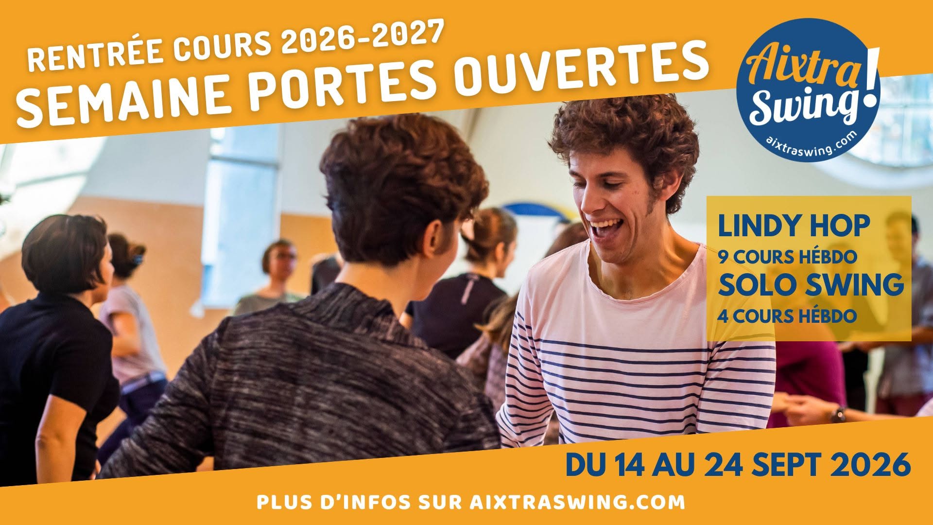 PORTES OUVERTES danses swing 14-24 Sept