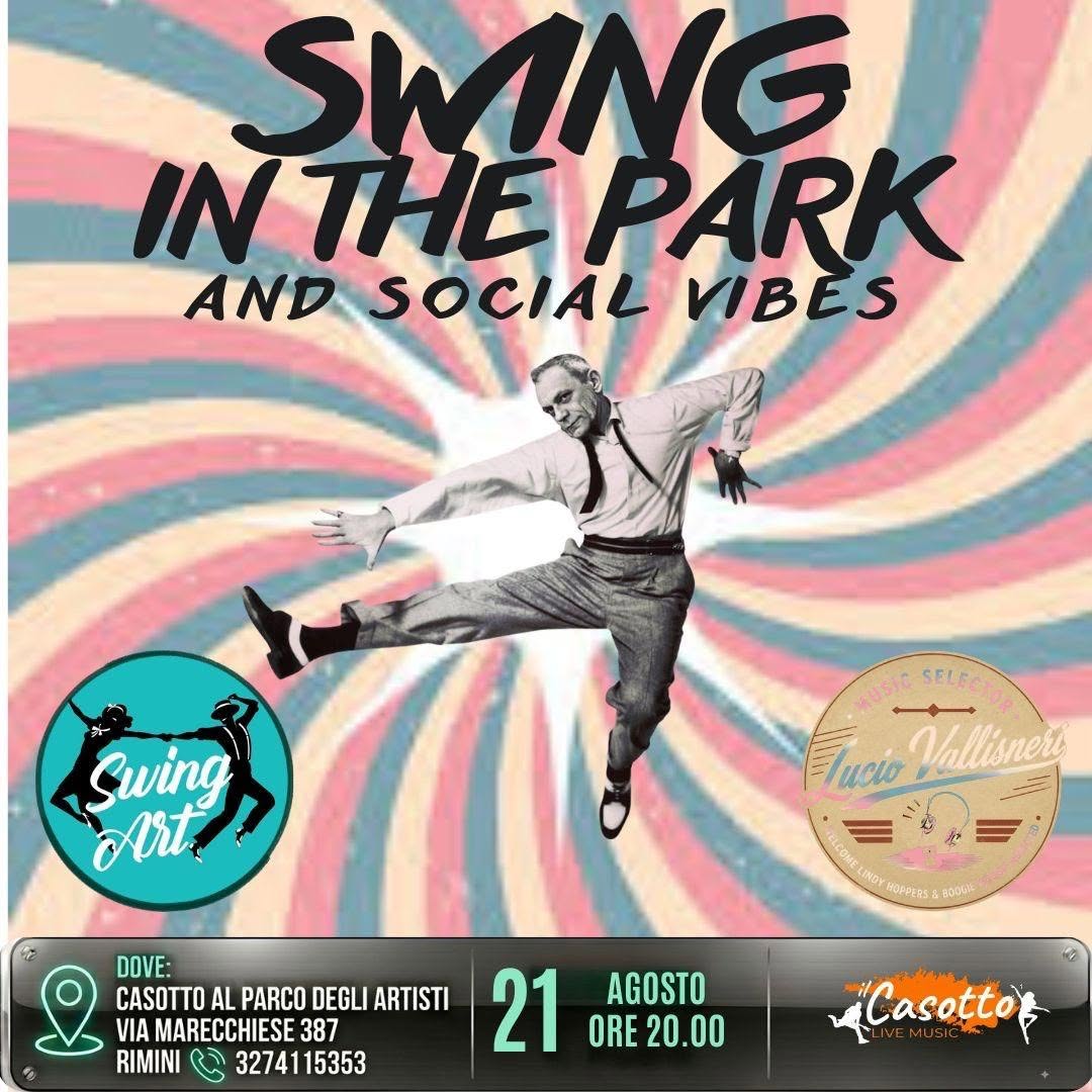 Swing in the Park! And Social Vibes 😎