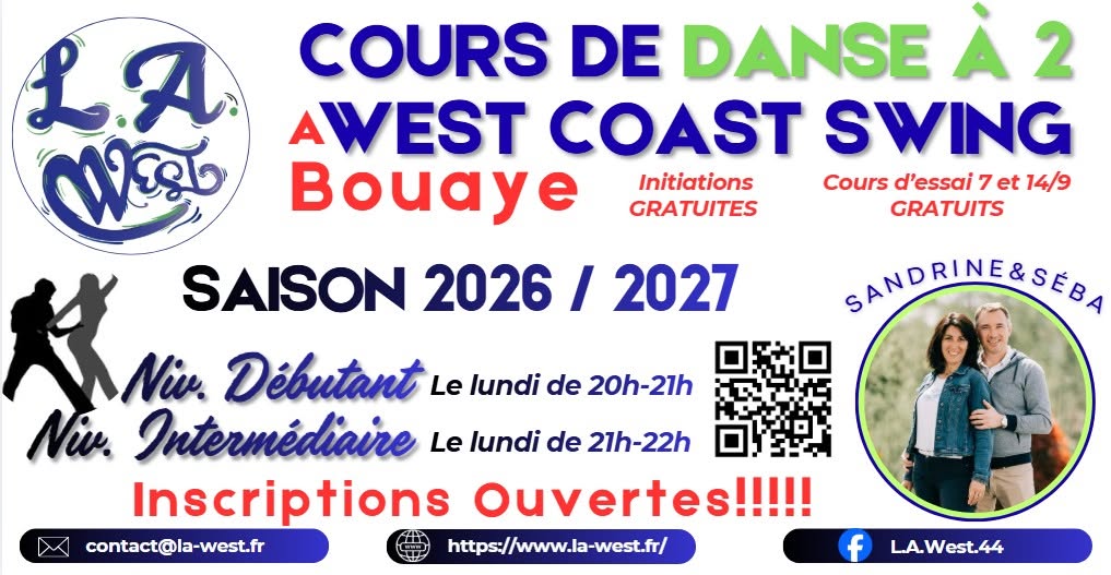 Cours saison 2026-2027 - reprise le lundi 7/9