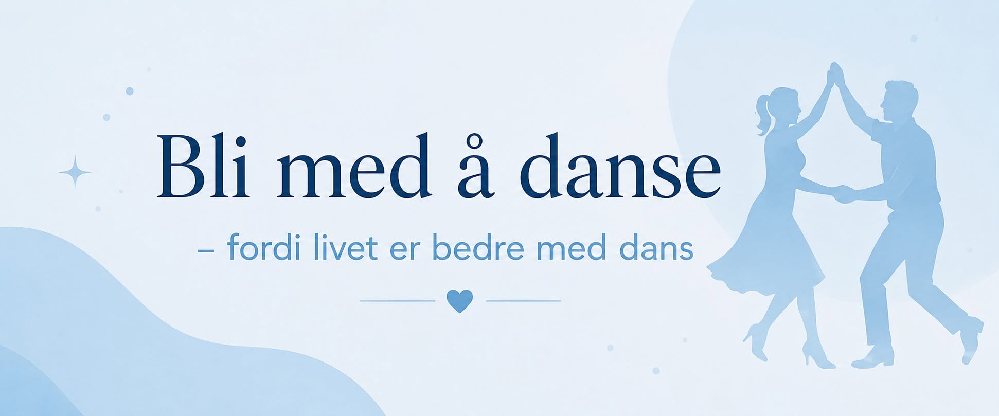 Høstens dansekurs starter i uke 35! Første kurskveld gratis! 
