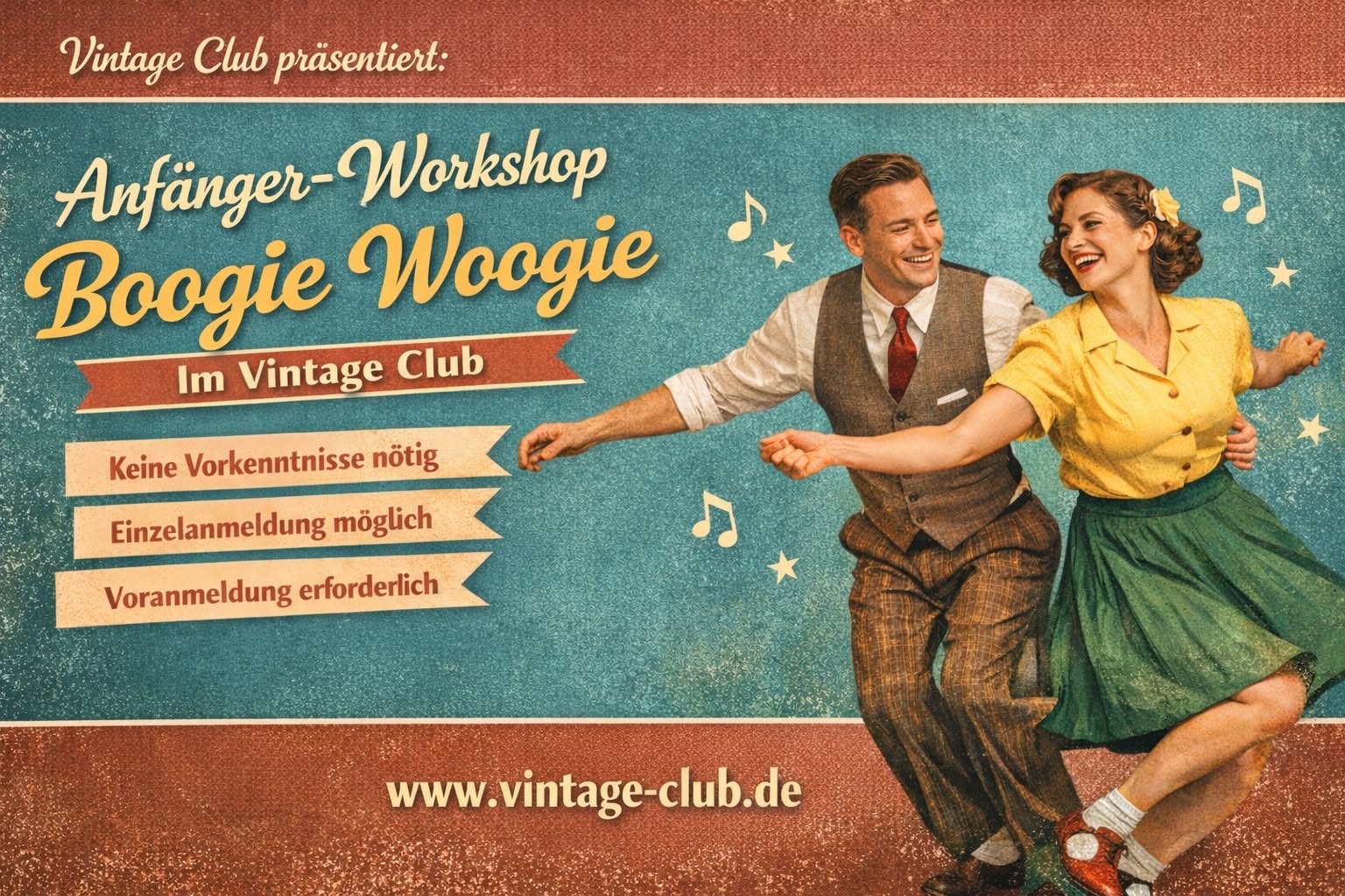 Boogie Woogie für Anfänger – Workshop 🎶💃🕺