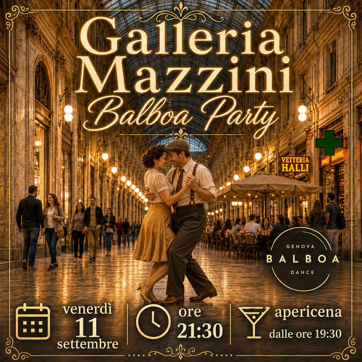 Galleria Mazzini Balboa Swing Party