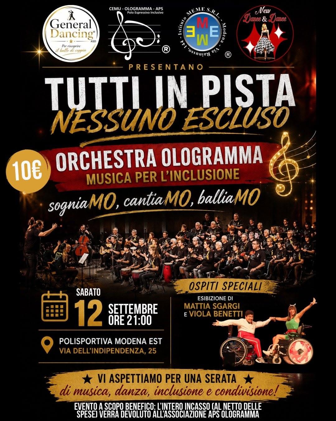 TUTTI IN PISTA - NESSUNO ESCLUSO