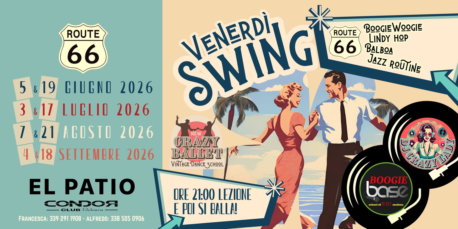 Venerdì Swing - Lezione e poi si balla!