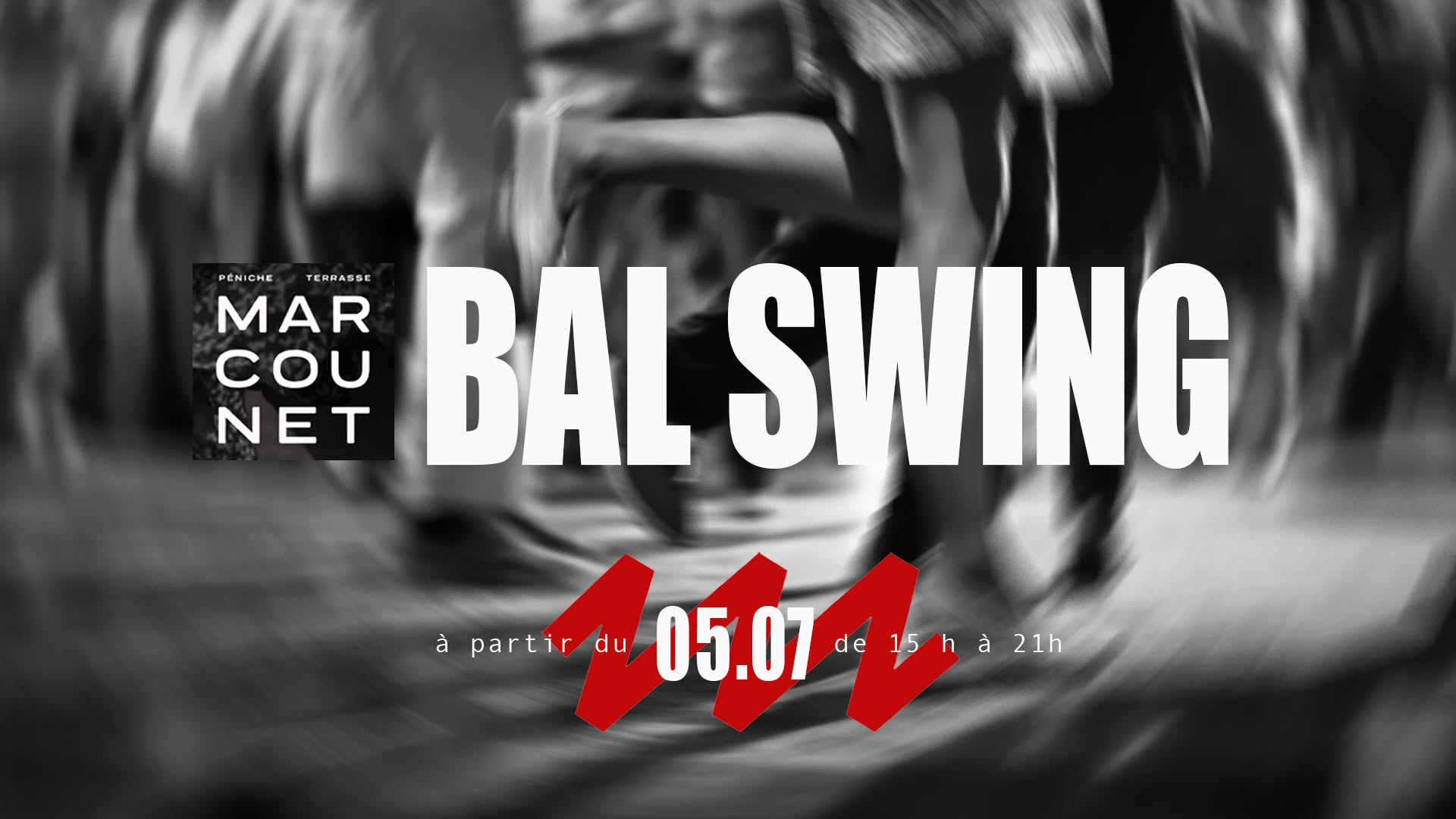 BALS  SWING DE L'ETE AU MARCOUNET 
