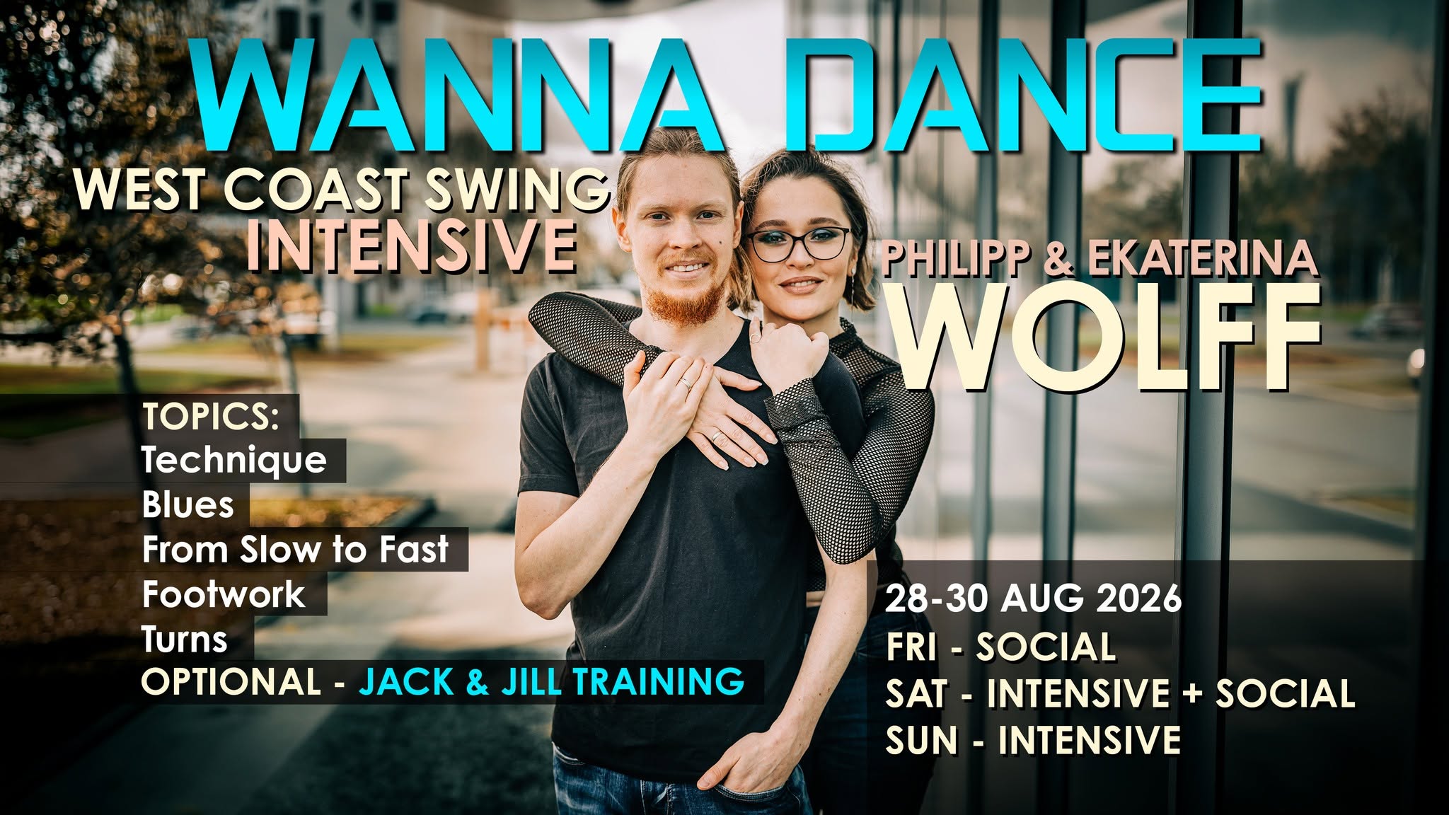 Wanna Dance - West Coast Swing Intensivkurs med Philipp & Ekaterina Wolff