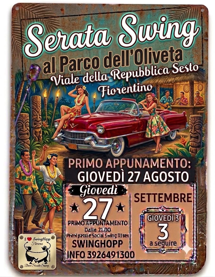 SERATA SWING PARCO  DELL' OLIVETA SESTO  FIORENTINO 
