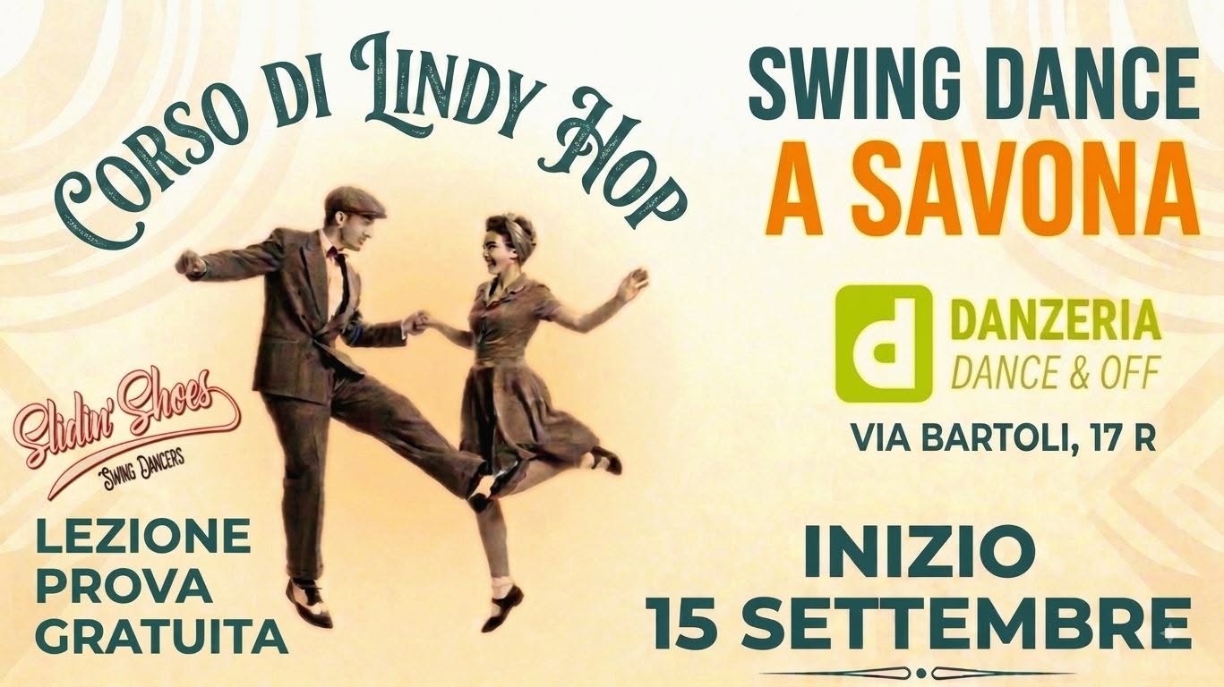 INIZIO CORSO DI LINDY HOP A SAVONA!