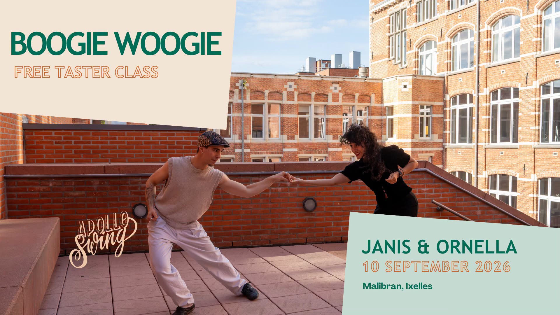 BOOGIE WOOGIE free taster class with Apollo Swing